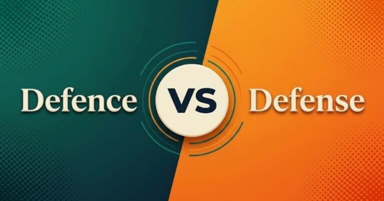 Defence or Defense