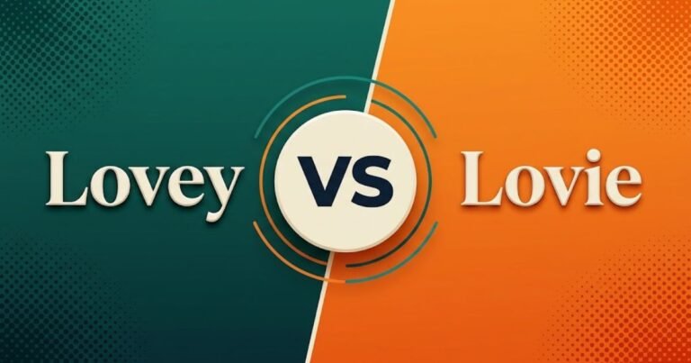 Lovey or Lovie