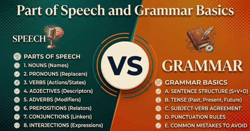 Part of Speech and Grammar Basics