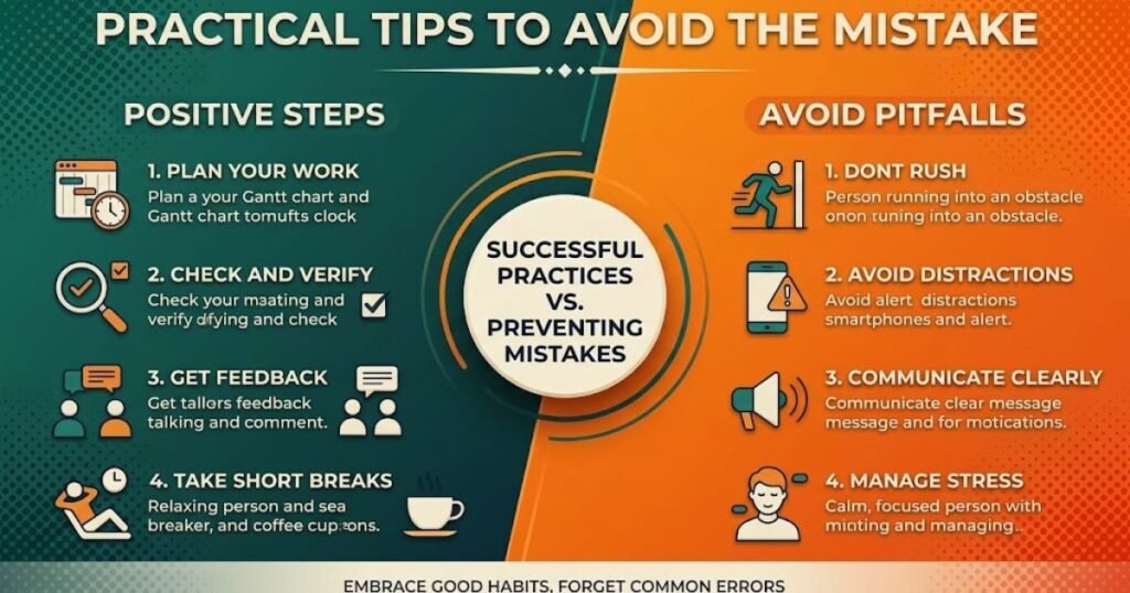 Practical Tips to Avoid the Mistake