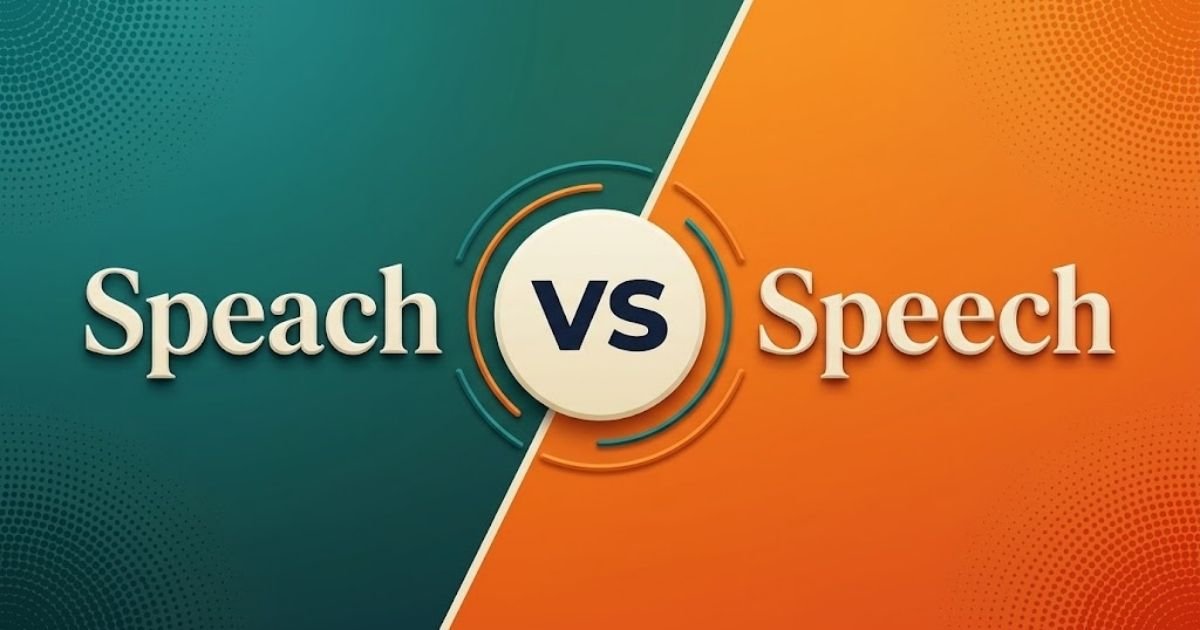 Speach or Speech