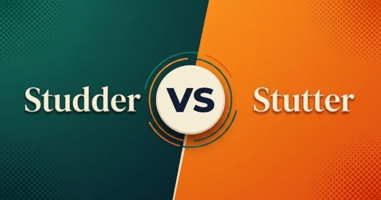 Studder or Stutter