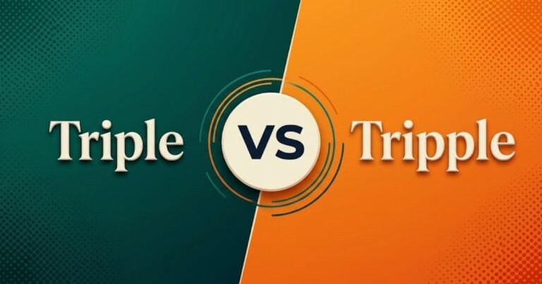 Triple vs Tripple