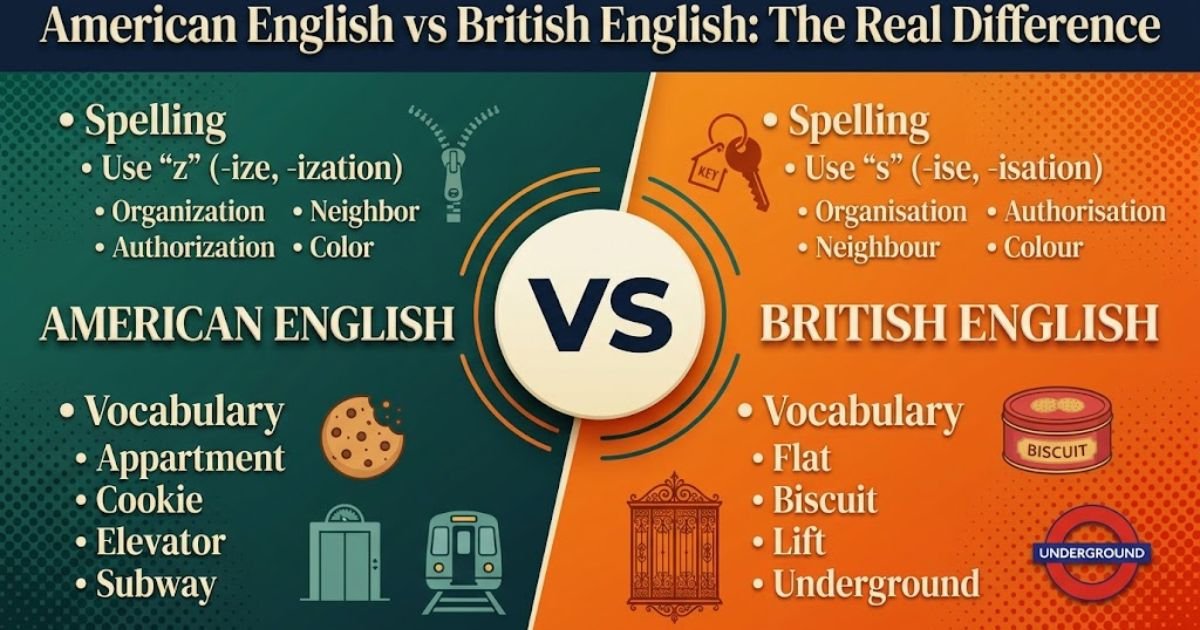 American English vs British English: The Real Difference