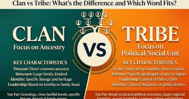 Clan vs Tribe