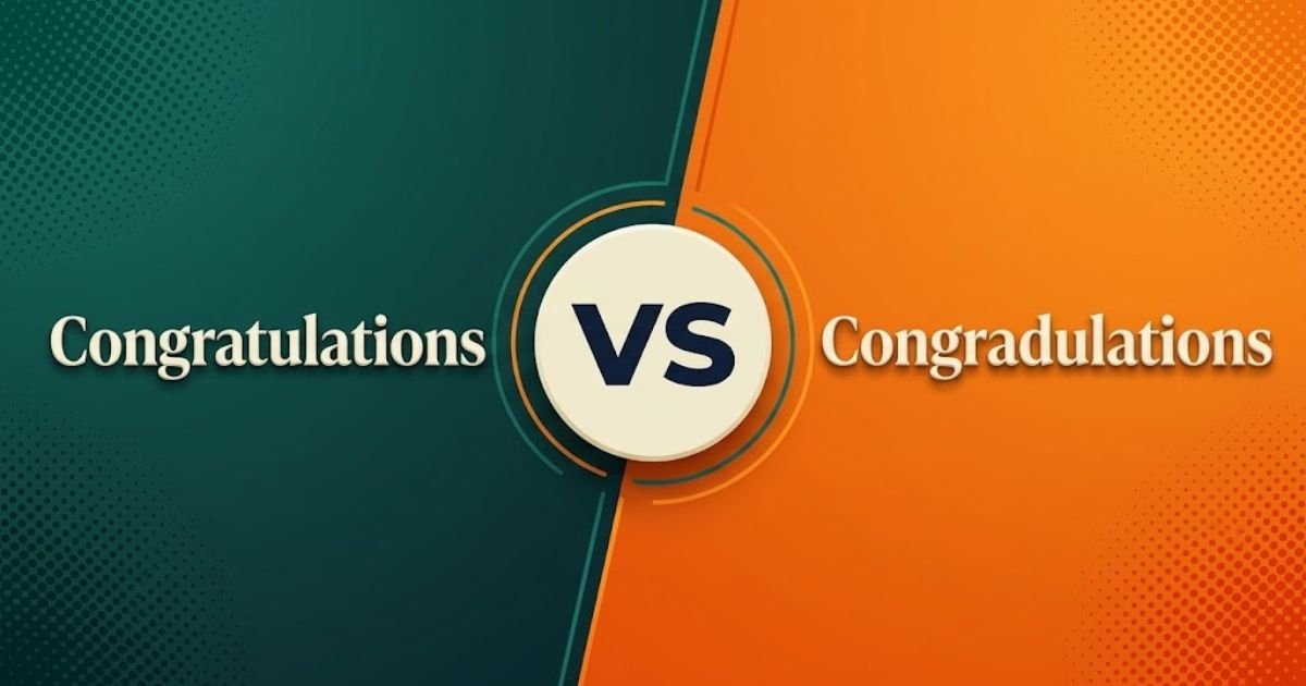 Congratulations or Congradulations