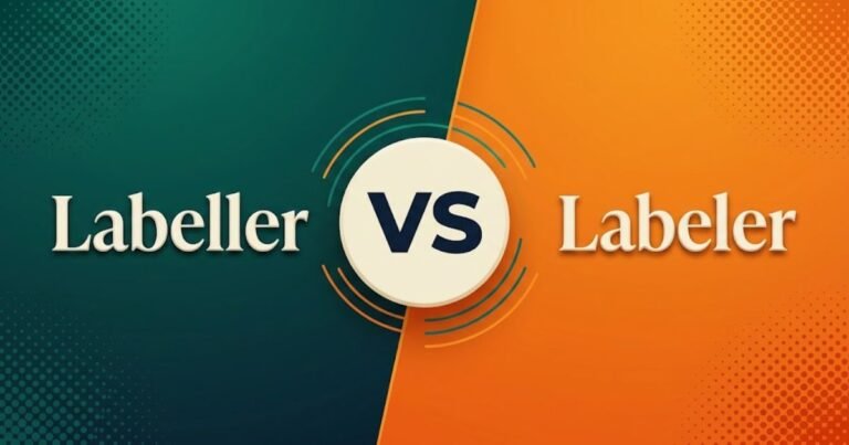 Labeller or Labeler
