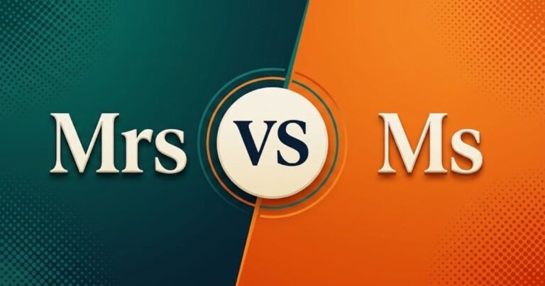 Mrs Or Ms: Meaning, Usage, And Difference In US English