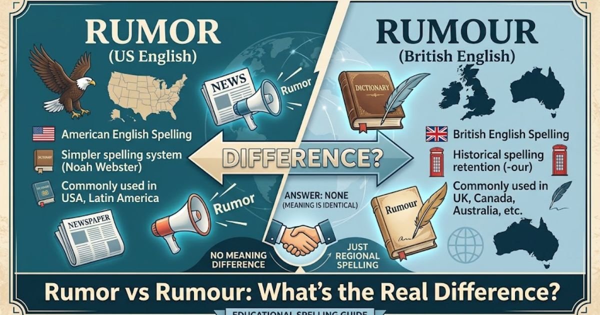 Rumor vs Rumour: What's the Real Difference?