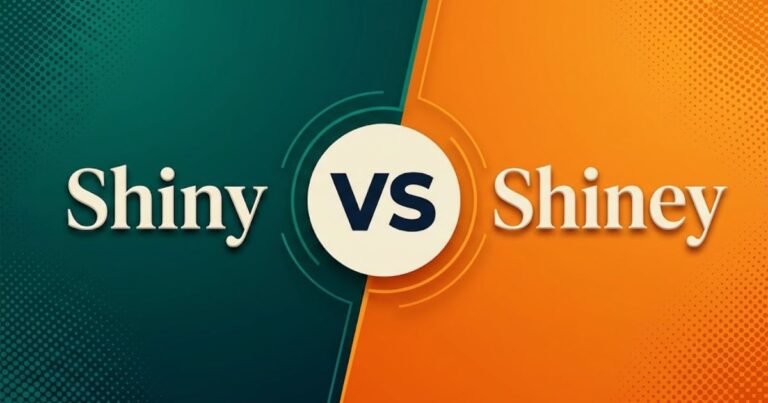 Shiny vs Shiney