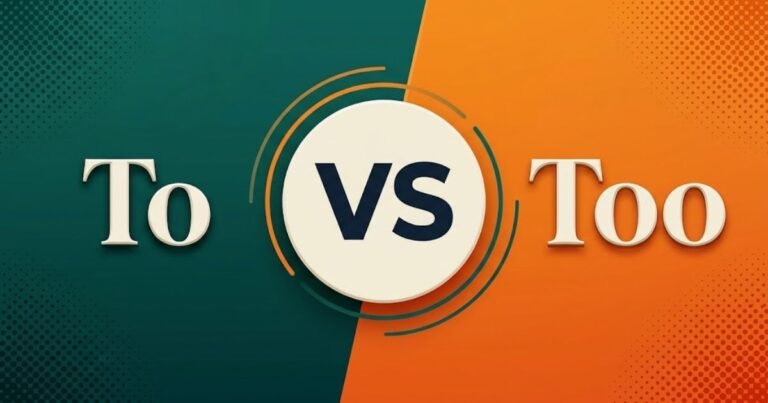 To or Too