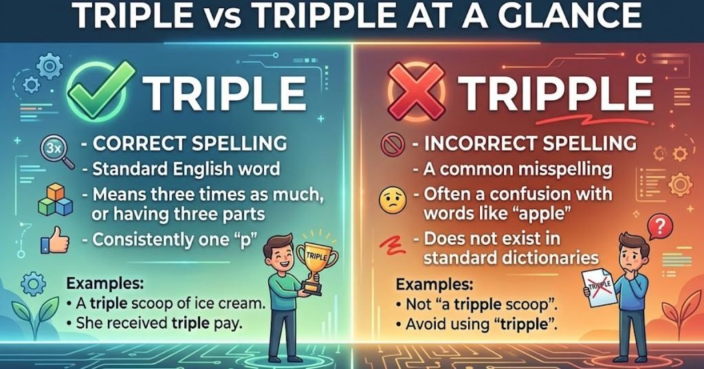 Triple vs Tripple at a Glance