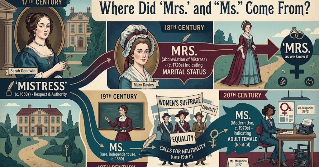 Where Did "Mrs." and "Ms." Come From?