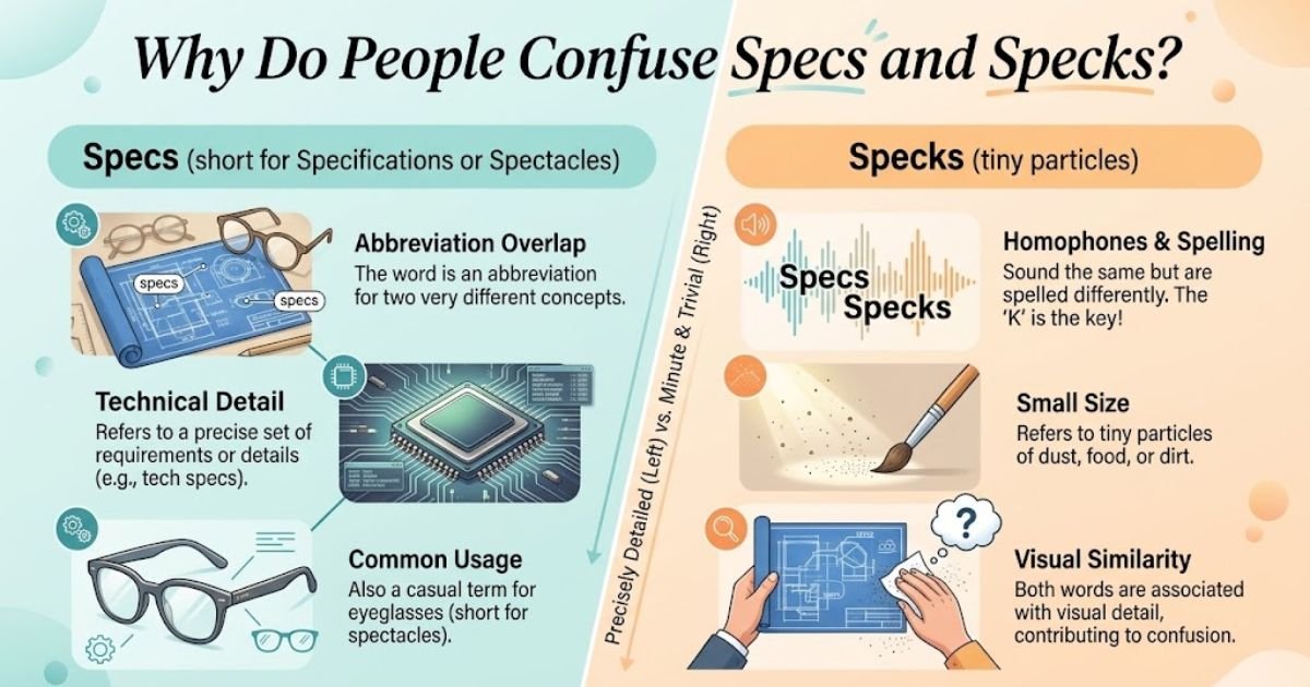 Why Do People Confuse Specs and Specks?