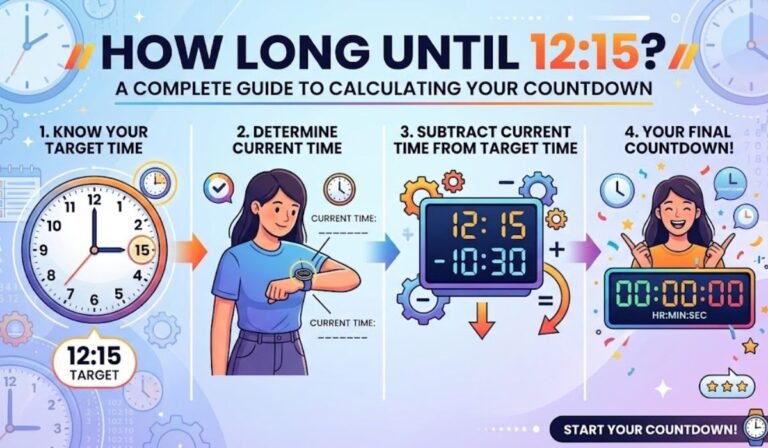 How Long Until 12:15? A Complete Guide to Calculating Your Countdown