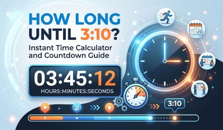 How Long Until 3:10? Instant Time Calculator and Countdown Guide