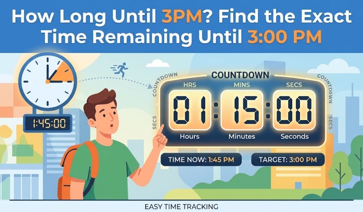 How Long Until 3PM? Find the Exact Time Remaining Until 3:00 PM