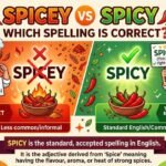 Spicey vs Spicy: Which Spelling Is Correct?