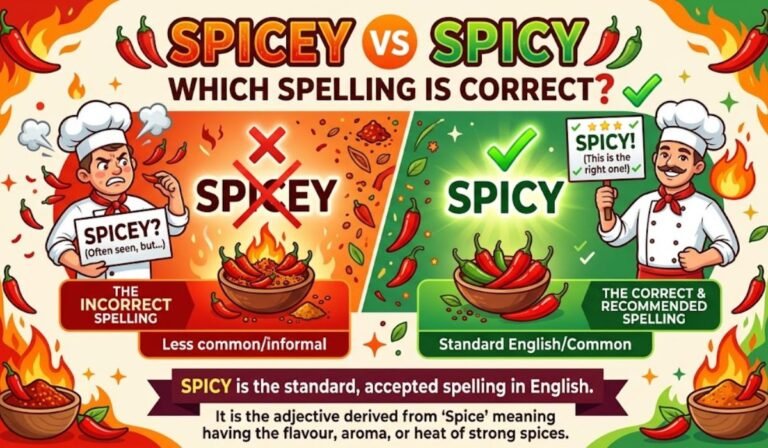 Spicey vs Spicy: Which Spelling Is Correct?