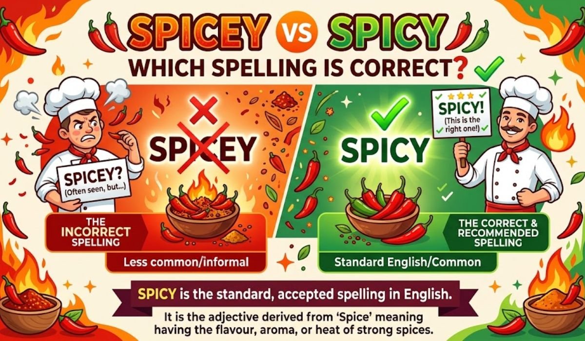 Spicey vs Spicy: Which Spelling Is Correct?