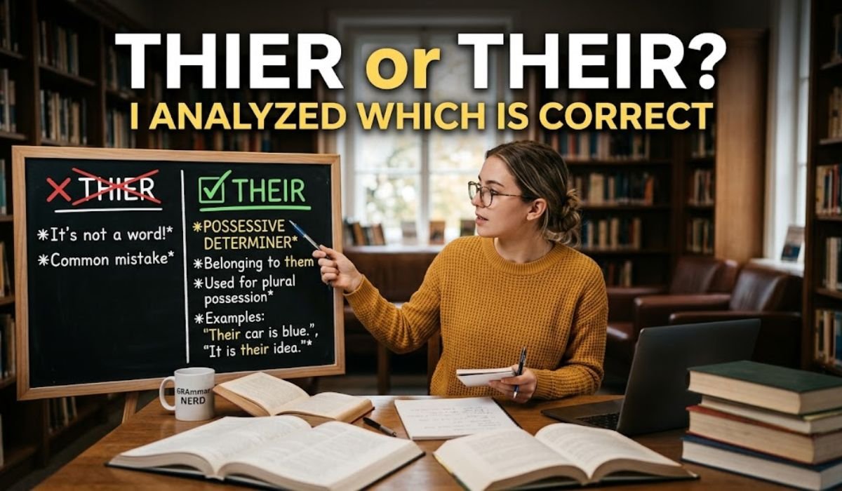 Thier or Their? I Analyzed Which Is Correct