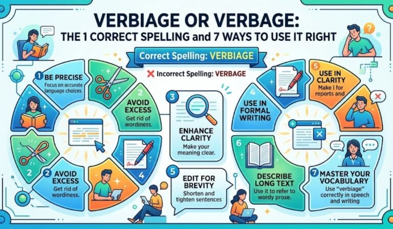 Verbiage or Verbage: The 1 Correct Spelling and 7 Ways to Use It Right