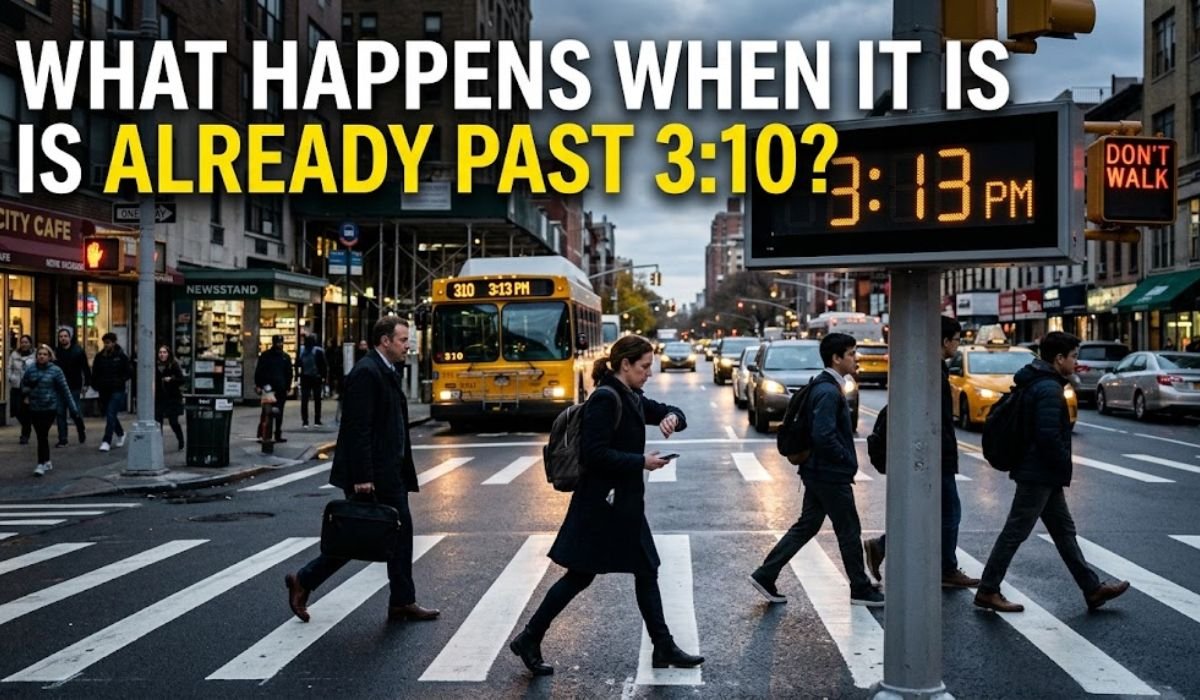 What Happens When It Is Already Past 3:10?